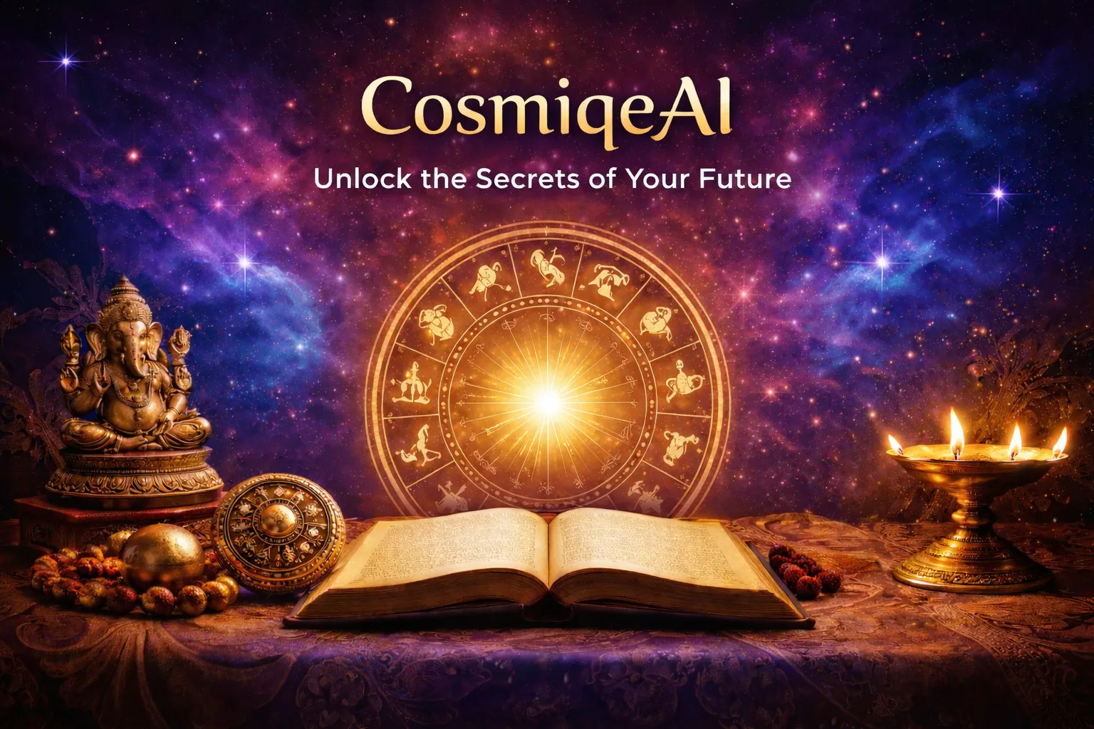CosmiqeAI — AI-Powered Vedic Astrology Platform with Kundli, Horoscope, and Matching