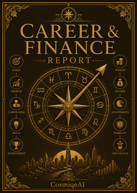 The cover of the Career & Finance report
