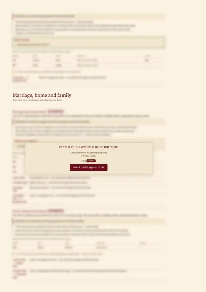 Page 11, blurred — it comes with the report