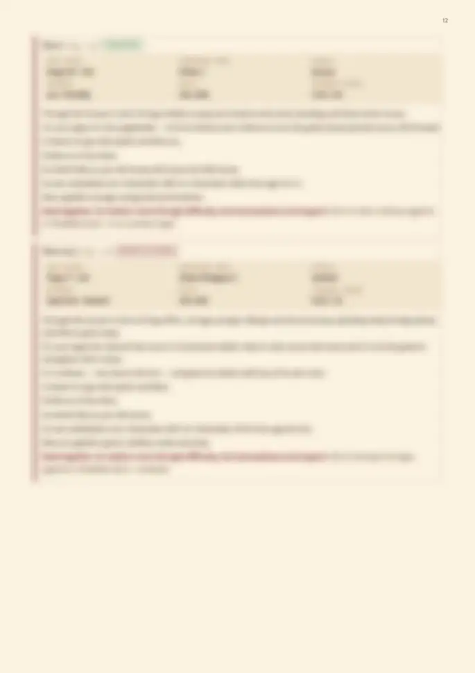 Page 12, blurred — it comes with the report