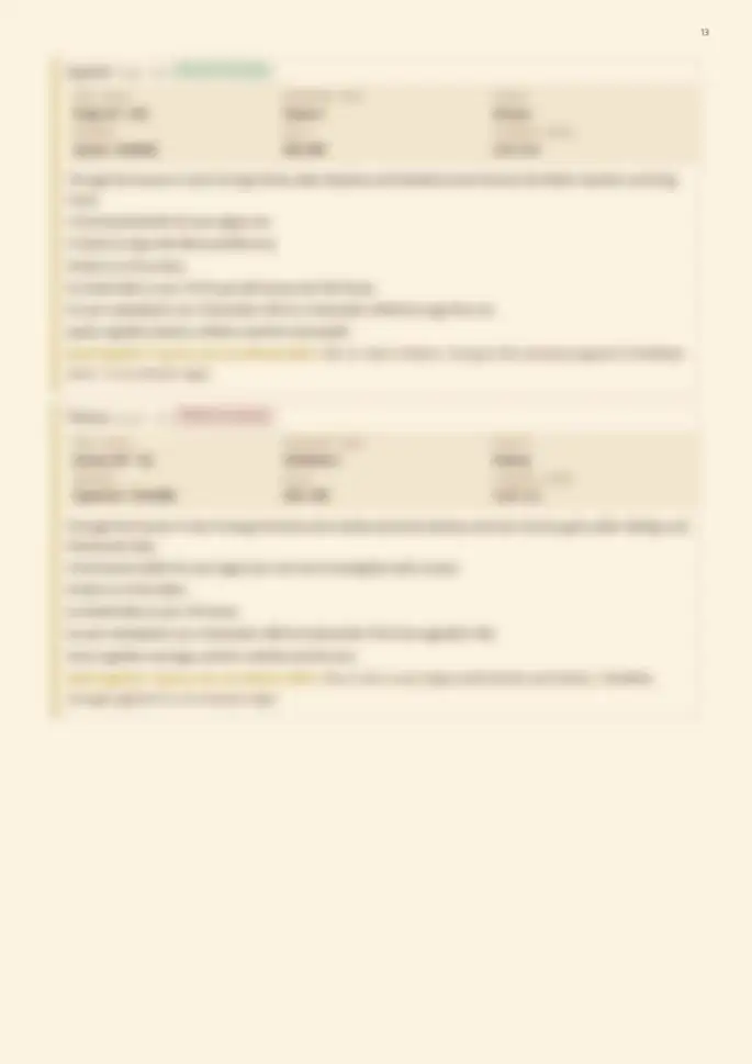 Page 13, blurred — it comes with the report