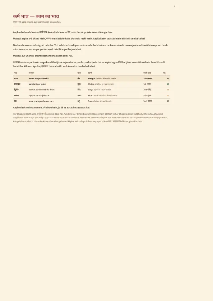 Page 6 of the sample report