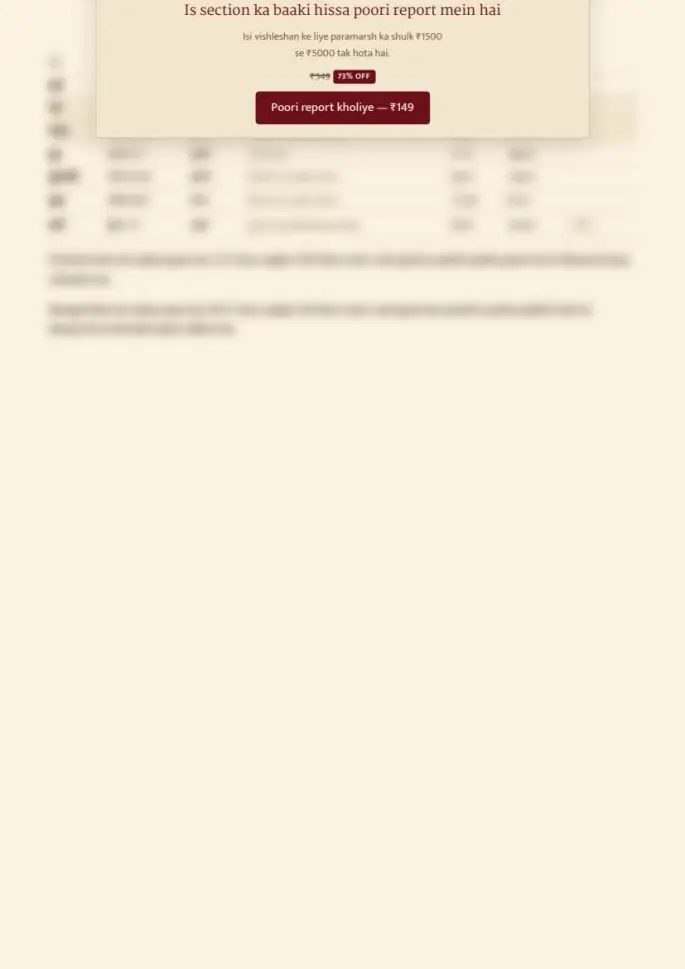 Page 10, blurred — it comes with the report