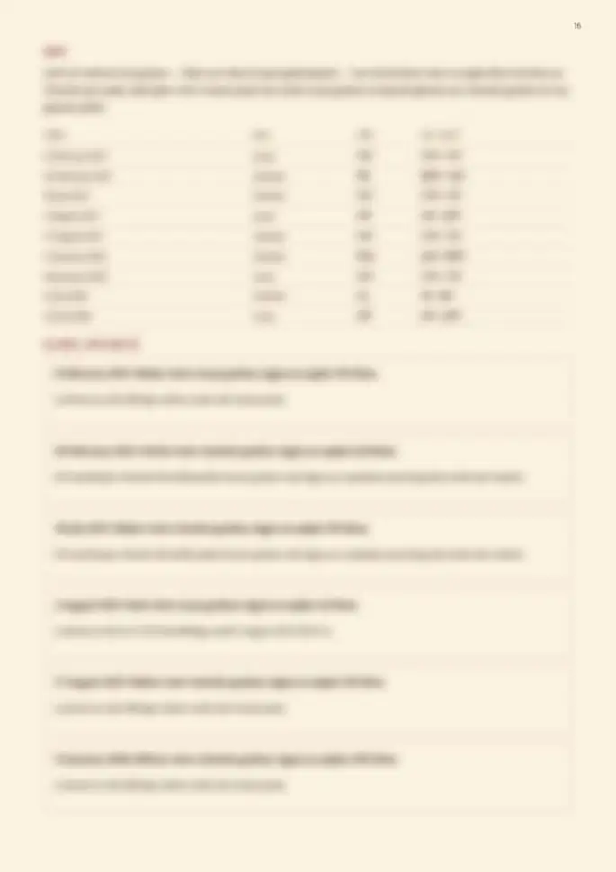 Page 16, blurred — it comes with the report
