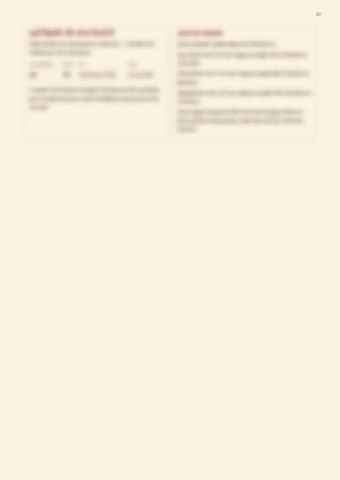 Page 20, blurred — it comes with the report