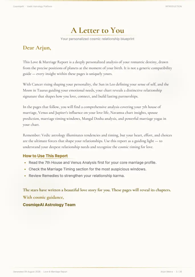 Page 3 of the sample report