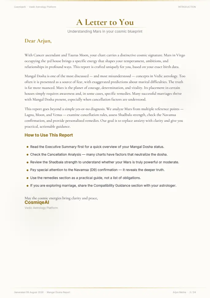 Page 3 of the sample report