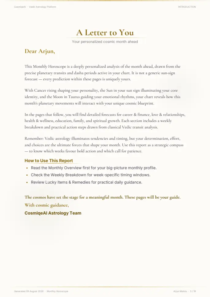 Page 3 of the sample report