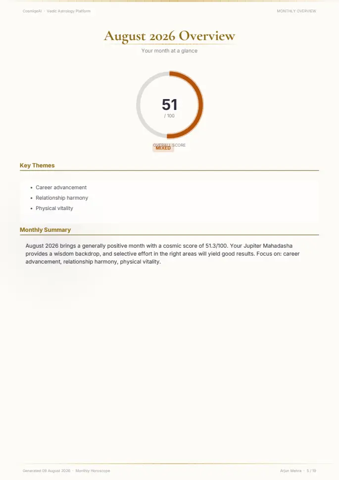 Page 5 of the sample report