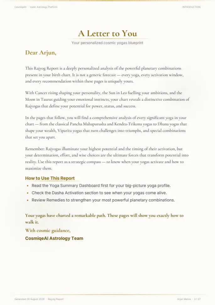 Page 3 of the sample report