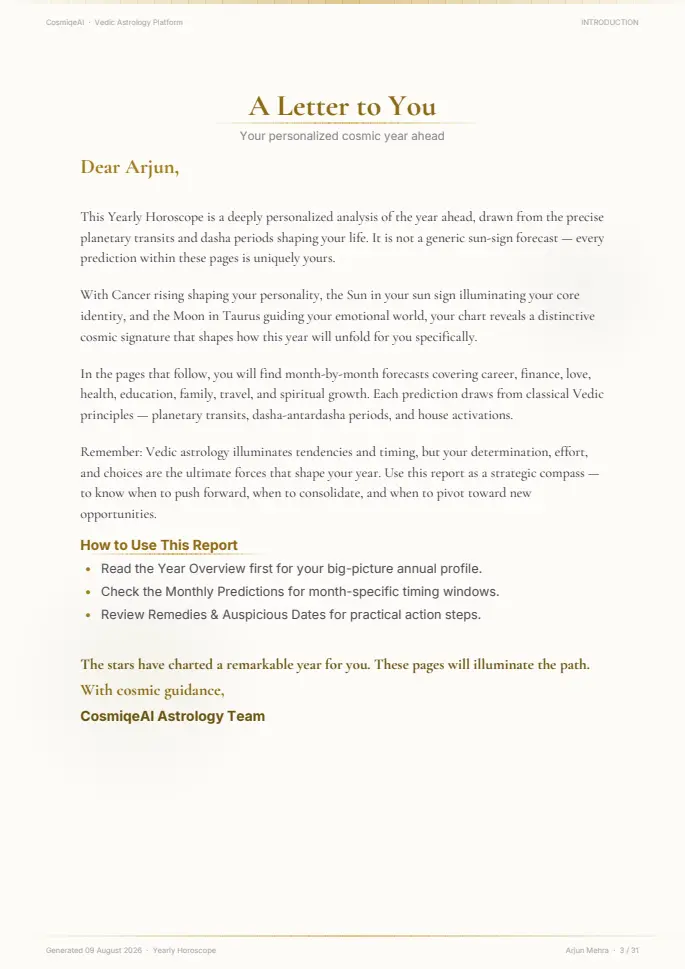 Page 3 of the sample report