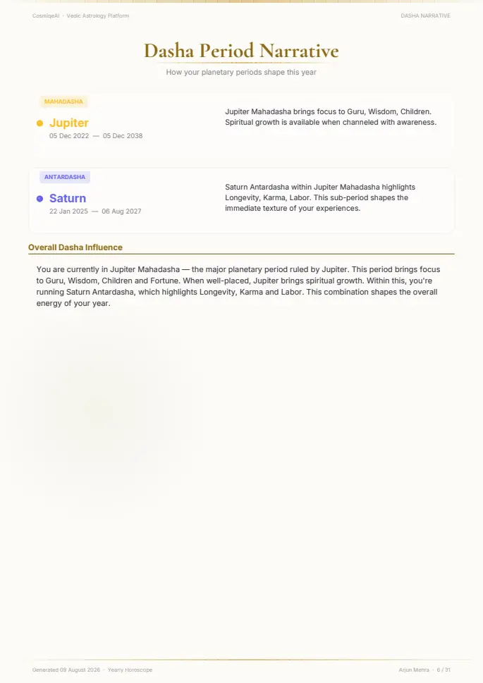 Page 6 of the sample report