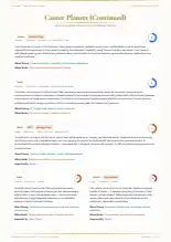 Page 8, blurred — it comes with the report