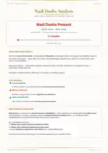 Page 17, blurred — it comes with the report