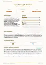 Page 9, blurred — it comes with the report