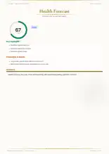 Page 10, blurred — it comes with the report