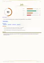 Page 21, blurred — it comes with the report
