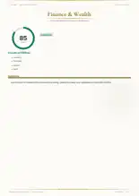 Page 8, blurred — it comes with the report